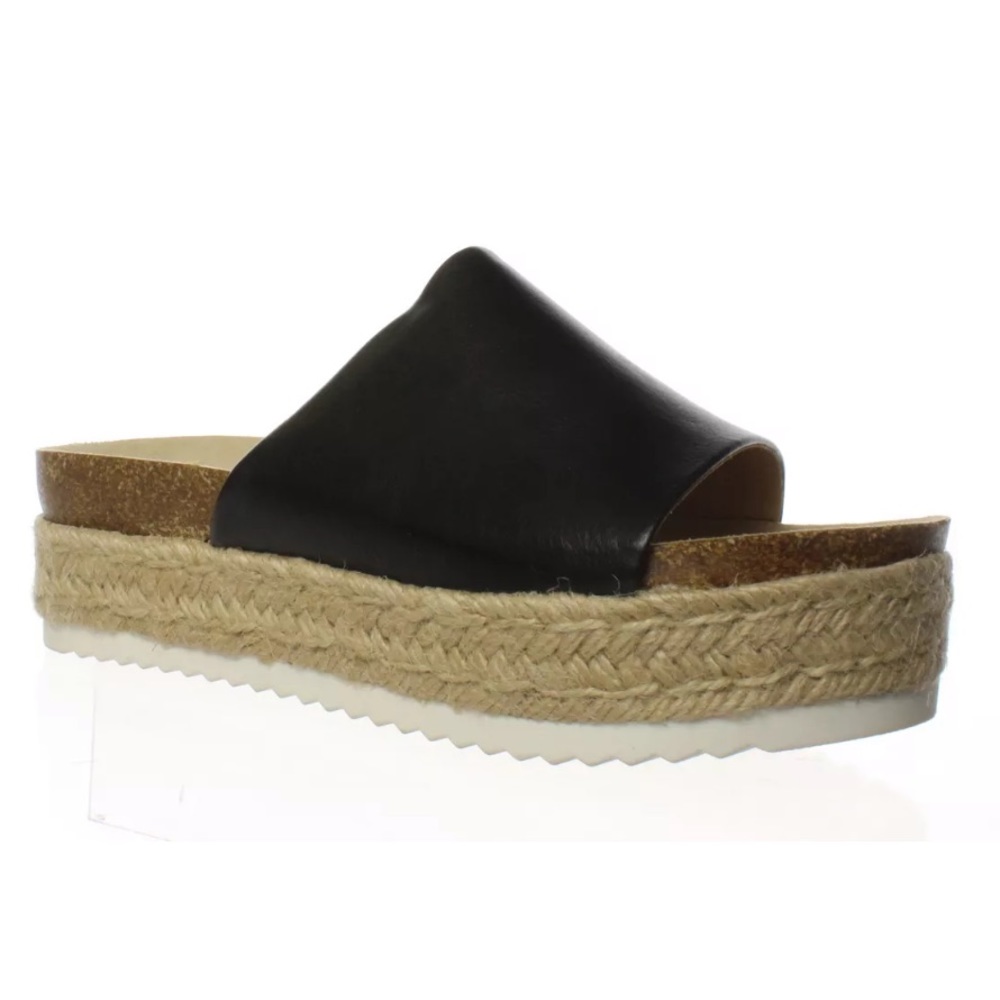 Dolce vita black slide sandals sz 7.5 $79